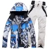 Other Sporting Goods Ski Suit Men Winter Warm Windproof Waterproof Outdoor Sports Snow Jackets and Pants Equipment Snowboard Jacket 230726