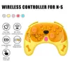 Gamecontrollers Joysticks voor Switch Pro Controller BluetoothCompatibel voor Nintendo Switch Pink Cartoon Dog Comfortabel vasthouden Draadloze controller Gamepad x072