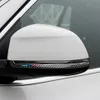 For BMW X5 F15 X6 F16 X3 F25 X4 F26 Carbon Fiber Rearview Mirror Anti-rub Strip Car Styling Anti-collision Stickers Accessories296h