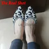حذاء اللباس 2023 Leopard Mesh Ballet Flats Fashion Treptable ee ele slip on Laiders Women Nasual Rubber Rubber Sole Shoes Moccasins J230727