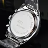 Высококачественный топ -бренд Seikx x серия Mens Watch 39 -миллиметровый календарь стальных ремней многофункциональный хронограф
