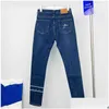 Jeans pour femmes Womens Designer Vêtements haut de gamme Automne et hiver Élastique Slim Skinny Leggings taille haute Femmes Ahg1 Drop Delivery Dh1P5