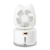 Ventilateur humidificateur pour chat mignon : gardez votre maison fraîche et confortable avec le BD-MM1 2 en 1.