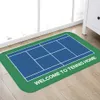 Tapis Antidérapant Court De Tennis Paillasson Flanelle Balcon Sol Kithen Tapis Absorbant L'eau Salle De Bains Tapis Entrée Porte Tapis Japon Style 230727