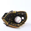 Rękawiczki sportowe Mężczyźni oryginalne skórzane baseball do szkolnego meczu dorośli Młodzież pociąg 11.5 '' 12.5 '' Brown Mitt Glove Equipment 230726