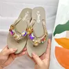 Slippers Summer Women Flip Flops Beach Vacation Slippers Sides Sandals 1.5 CM Flat With Soft Casual Shoes For Female 230726