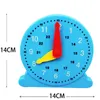 24 -часовая модель Classic Greand Gened Yellow Student Clock Clock Model