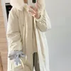 Women's Knits Little Sheep White Raglan Sleeves Versatile Sweater Coat Gentle Outwear Top 2023