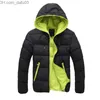 Parkas Masculino Down Parkas Masculino Inverno Man Jaqueta Quente Embalável Leve Masculino Puffer Bubble Ski Coat Acolchoado Acolchoado Z230731