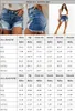 Großhandel, schneller Versand, abgeschnittene Shorts mit hoher Taille, Distressed-Damen-Jeansshorts mit Fransen