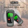 Moisture Meters R D MT-18 Wood Moisture Meter Paper Humidity Tester Wall Hygrometer Timber Damp Detector Tree Density Tester Grey 230727