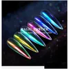 Nail Art Decorations 6 Color Ice Transparent Mirror Mermaid Powder Uv Gel Pigment Magic Dust Laser Drop Delivery Health Beauty Salon Dhcwk