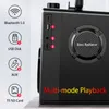 Tragbare Lautsprecher Heimkinosystem Bluetooth-Lautsprecher Tragbarer Bass-Subwoofer-Recorder Musikcenter AUX R230727