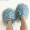 Slippers Fashion Женская меховая обувь Монгольские пушистые сандалии женский меховой ползунок зимний теплый ползунок Z230727