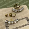Mode Perlen Ohrringe Frauen Designer Creolen Ohrstecker Diamant Kreis baumeln Creolen Ohrschmuck Gold Herz G Ohrring Hochzeit Creolen