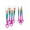 Andra hälsoskönhetsartiklar Mix Styles Makeup Brush Diamond Brushes Set Professional Eye Eyeshadow Lip Make Up Kits Drop Delivery DHCN4