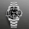 2021 montre noire pour hommes classique cadre en céramique montres en acier inoxydable 40mm 116610 automatique mécanique Gift239v