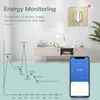 Smart Power Plugs BSEED ZigBee Energy Monitor Wall Sockets Single Smart Meter Socket Smart Life App Alexa Sprachsteuerung Zigbee Sockets EU HKD230727