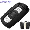 Remote 3 Buttons Car Key Shell Case Smart Blade Fob Case Cover For Bmw 1 3 5 6 Series E90 E91 E92 E60 With2577