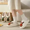 Slippers heren dames indoor sandalen fuzzy slider winter warm appartement dames kerstcadeau flip pluizige schoenen zacht pluche Z230727