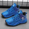 Buty dla dzieci mody chłopcy męskie buty do koszykówki High Top Basketball Sneakers Boys Ligh wadze butów sportowych buty dziecięce buty