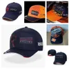 F1 Formula 1 racing hat 2022 full embroidered logo sun hat spot 250y