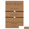 Charmarmband Mother Mormor Mothers Day Gift Set av 3 generationer smycken Heart Mormor Dotter Birthday Drop Delivery Dhumm