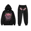 Pająk bluzy designerskie męskie pullover czerwony sp5der młody bandyt 555555 Angel Hoodies Mężczyzn Women Haft Hafted Spider Web Bluza Joggers Rozmiar s/m/l/xl/2xl/3xl/4xl