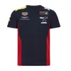 F1レーシングスーツメンズショートスリーブのTシャツカートスウェットシャツスパートサマードレスカー衣類カスタム2258