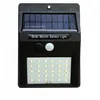 Lâmpada de parede de carregamento solar 30LED lâmpada de parede de indução de corpo humano ao ar livre, jardim, jardim, iluminação, triângulo, iluminação pública, 192I