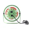 Mini Watermelon ventilator Aluminium Small Desk USB 4 Blades Koeler Koelventilator 4inch