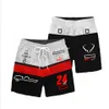 Été Nouveau 2022 Équipe F1 Pantalons de course Shorts Formule 1 Équipe Men's Clothes Fans Vêtements Casual Breathable Beach Pants319i