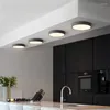Plafondverlichting Nordic Ronde Slaapkamer Lamp Gang Studie Modern Minimalistisch Led Keuken Home Deco Balkon Ultradun