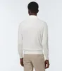 Polo da uomo firmata Loro Piana Stili classici Ml Polo in cotone a maniche lunghe Moda autunno e inverno Top