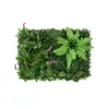 Kwiaty dekoracyjne 2023 40x60 cm zielone rośliny sztuczne panelu ścienne plastikowe trawniki zewnętrzne dywan wystrój ślubny tło imprezowe trawa ogrodowa