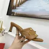 Luxury designer women Sandals Spring/Summer Sandals Choose from nine colors High heels 5.5cm flat heels 1.5cm. Size 35-43 with box