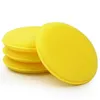 Biluppsättning 12 datorer Wash Sponge Car Cleaning Care Tools Yellow Sponges Car Wax Polering Tvättverktyg H SQCMRB243E