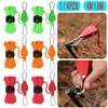 Outdoor Gadgets 4 5m Camping Rope Tent Adjustable Fastener Fixed Buckle Pulley Tensioner Ratchet Hangers Lights Awning Wind 230726