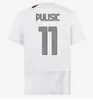 Versão do jogador 23/24 AC De Ketelaere Camisas de futebol MILANS Giroud Pulisic KOCHE REIJNDERS LOFTUS-CHEEK BENNACER Romagnoli 2023 2024 S M.maignan THEO camisa de futebol