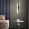 Wall Lamp Minimalist Strip Bedroom Bedside Light Indoor Up Down LED Living Room Background Aisle Porch Simple Fixture