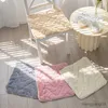 Cushion/Decorative 42x42cm Plush Square Seat Cushion Sofa Car Mat Office Home Kitchen Chair Sit Pad Mat s Home Decor Anti Slip Thickening R230727