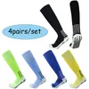 Chaussettes de sport Chaussettes de football longues Semelle en silicone antidérapante Compression et respirantes Chaussettes de football à prise professionnelle 230726