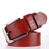 Ceintures 2023 hommes ceinture boucle ardillon étudiant mode ceinture jeune homme Simple annonce polyvalent jean luxe Punk décoration