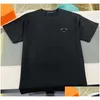 Men'S T-Shirts Mens Designer T Shirt Quality Short-Sleeved Fashion Men And Women Short T-Shirt Couple Models Cotton Luxury Hip Hop C Dh69M