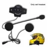 Kopfhörerhände mit Mikrofon, Bluetooth-Headset, lange Standby-Zeit für Motorradhelm, tragbares USB-Laden, kabelloses Reiten, 248 W