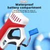 Gun Toys Hightech Burst Electric Water Gun Automatische inductie Water Absorberen Kinderen Zomer Outdoor Power schieten Water Gun Toy Gift 230727