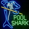 Pool Shark Flex Rope Glasröhre Neonlichtschild Home Beer Bar Pub Aufenthaltsraum Spiellichter Fenster Glaswandschilder 24 20 Zoll che323b