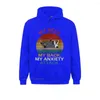 Moletons Masculinos Masculinos My Neck Back Anxiety Attack Opossum Sunset Hoodie Tight Sweatshirts For Women Wholesale Normcore