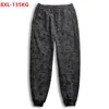 Rengörare Spring Summer Camouflage Pants Men Plus Size Sweatpants Sportwear Sports Pants 6xl 7xl 8xl Stretch Loose Pants