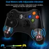 Gamecontrollers Joysticks 2.4G draadloze controller voor Xbox 360 Gamepad Dual Vibration Wired/ Wireless Joystick for Xbox 360 PC Windows 7 8 10 Joypad x0727